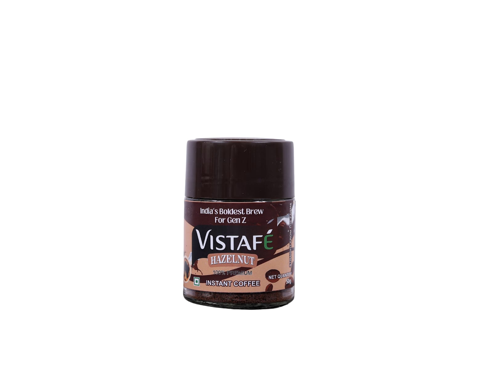 Vistafe 100% Premium Hazelnut Instant Coffee Powder